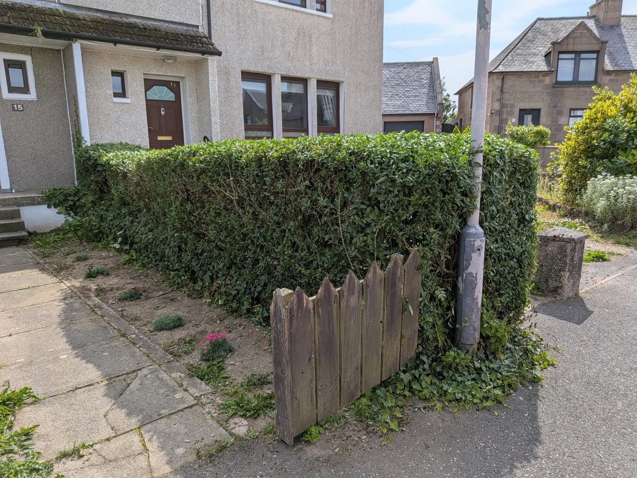 The same grounds cut and tidied by SA Lawn and Grounds